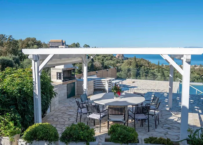 Family Villa Portes With Panoramic View!