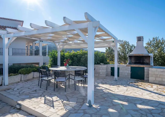 Family Villa Portes With Panoramic View!